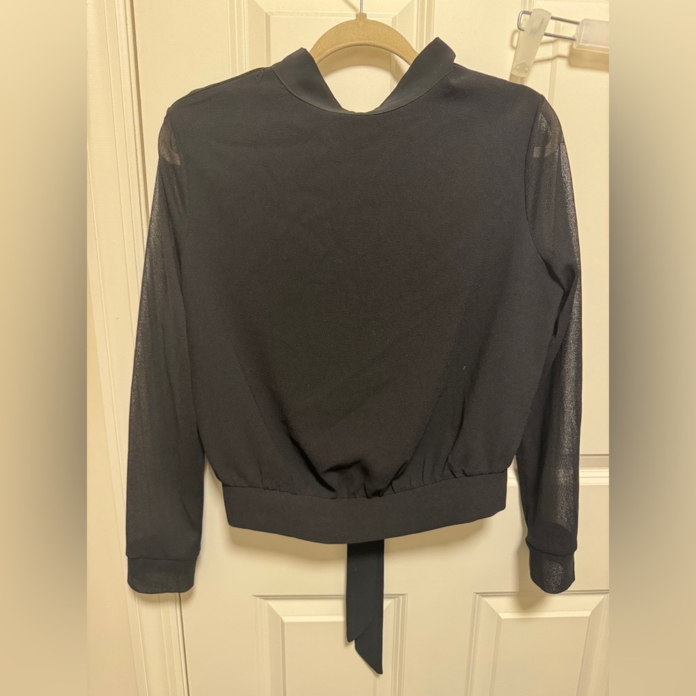 Zara Black Blouse